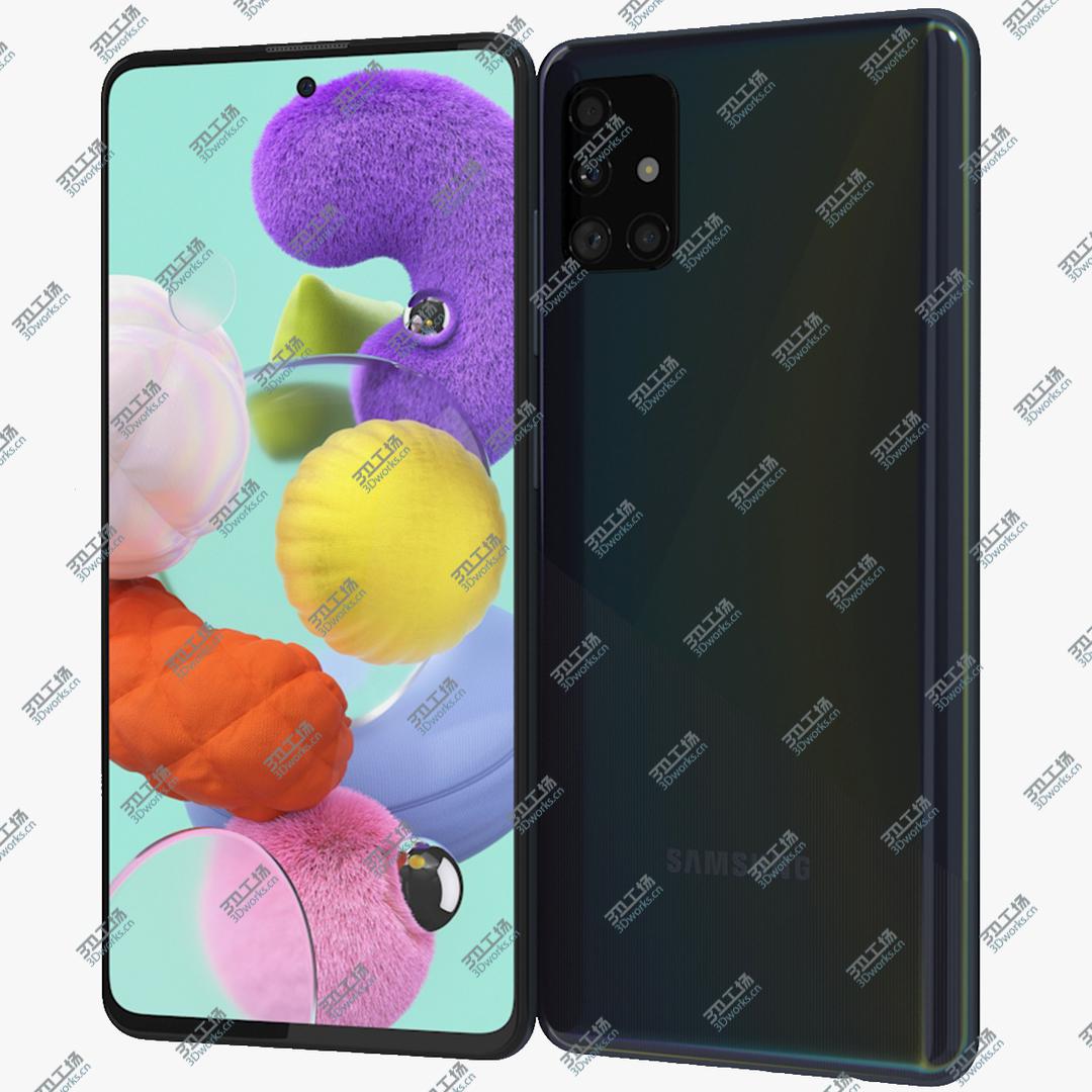 images/goods_img/202104092/Samsung Galaxy A51 Black 3D model/1.jpg